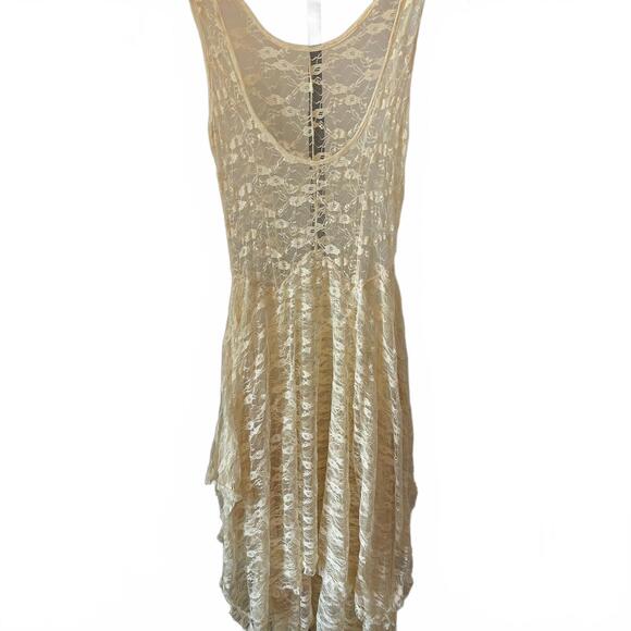 Free People French Courtship Lace Slip Dress - Picture 1 of 7